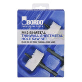Bordo - Thinwall Sheetmetal Hole Saw Kit | 7040-S2